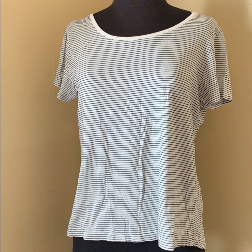 Zara striped T shirt Size M D1